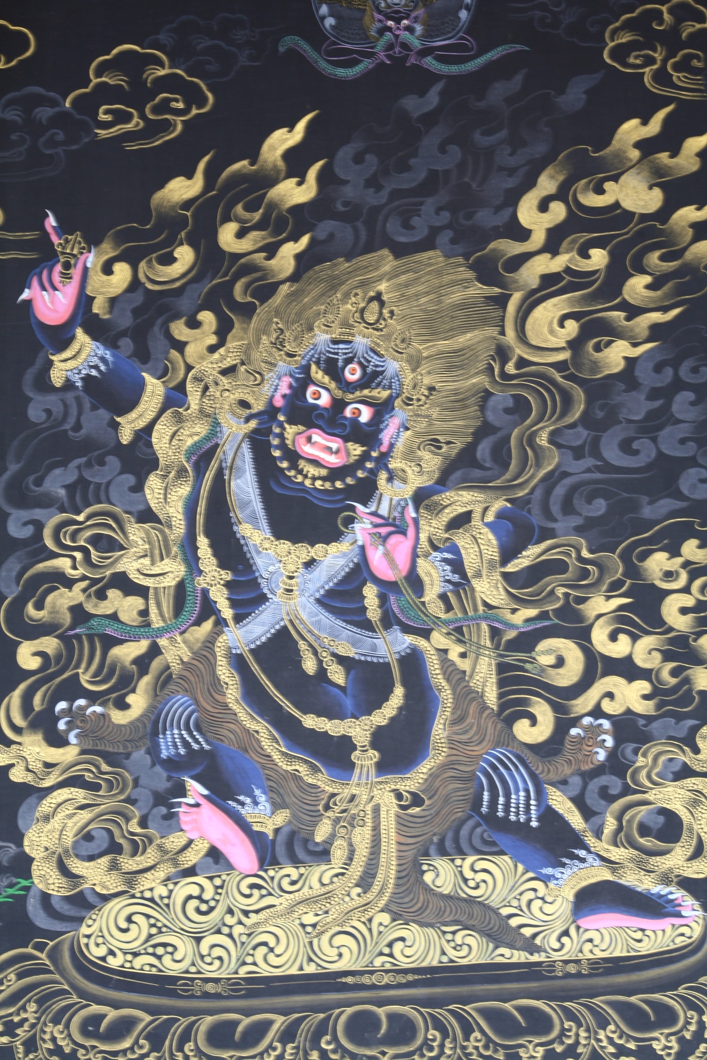 金剛手菩薩（唐卡）