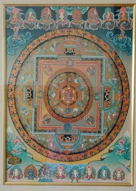 金剛瑜珈母壇城圖（唐卡）