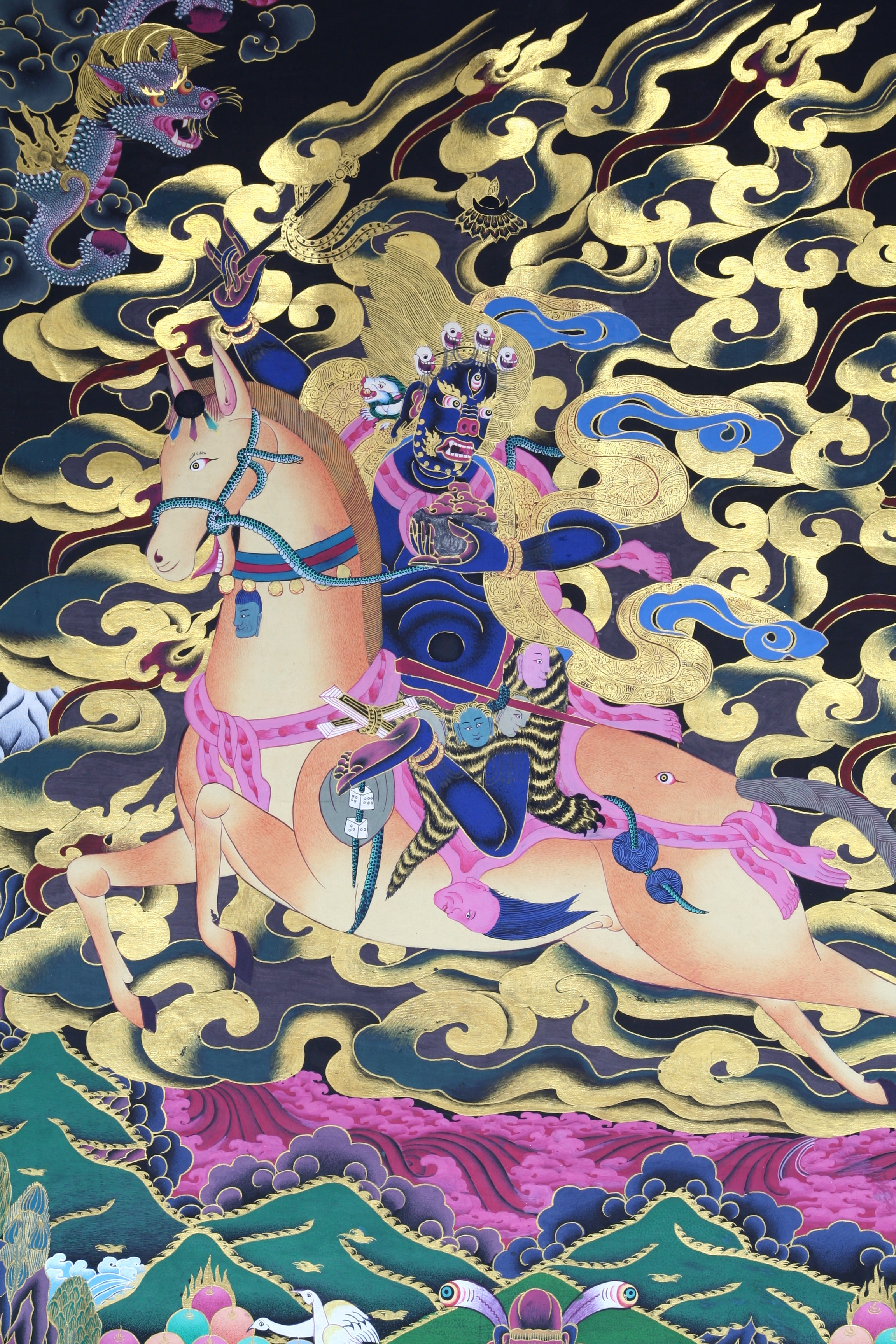 瑪哈嘎哩（唐卡）
