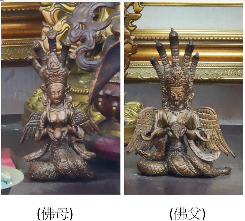 龍王佛父(母)（銅像）