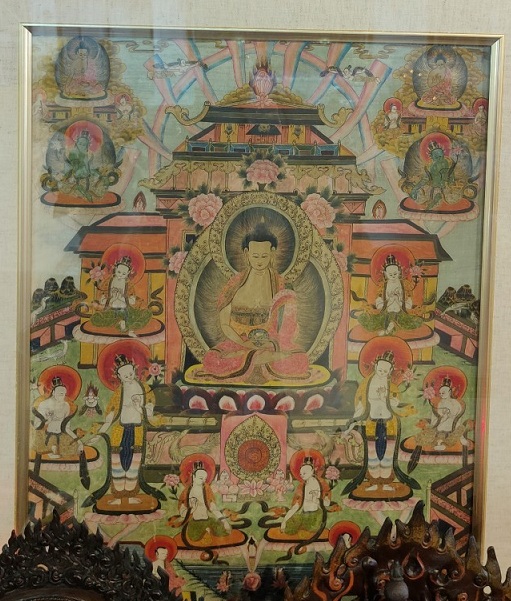 藥師七佛（唐卡）