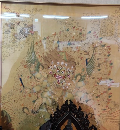馬頭明王（唐卡）