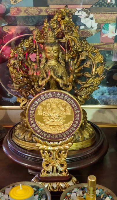 準提佛母及準提鏡（佛像）